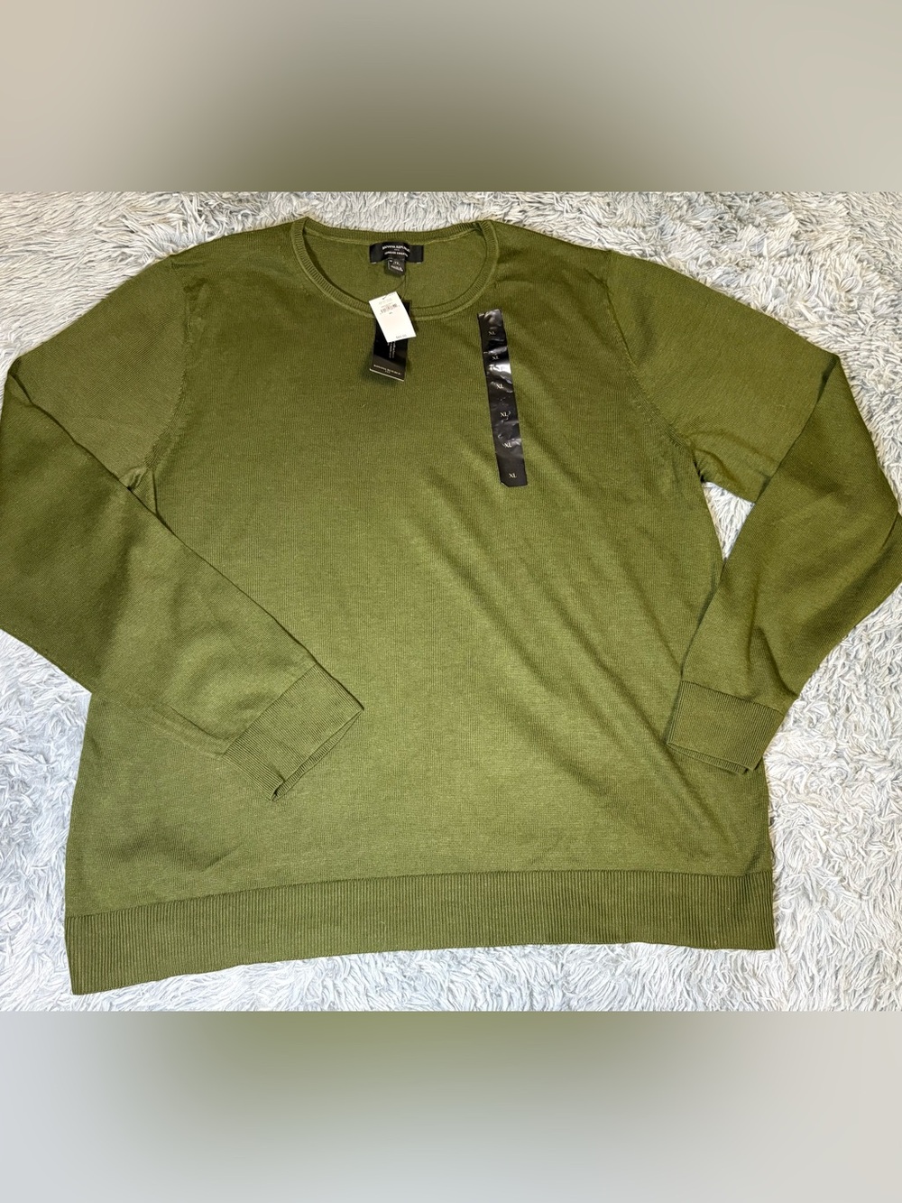 Banana Republic Olive Forever Crewneck Sweater